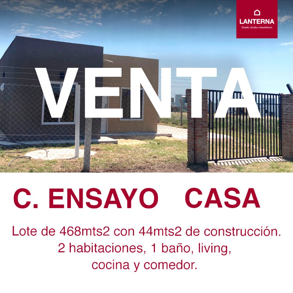 Se vende Casa en Tierra Alta 1 - Colonia Ensayo