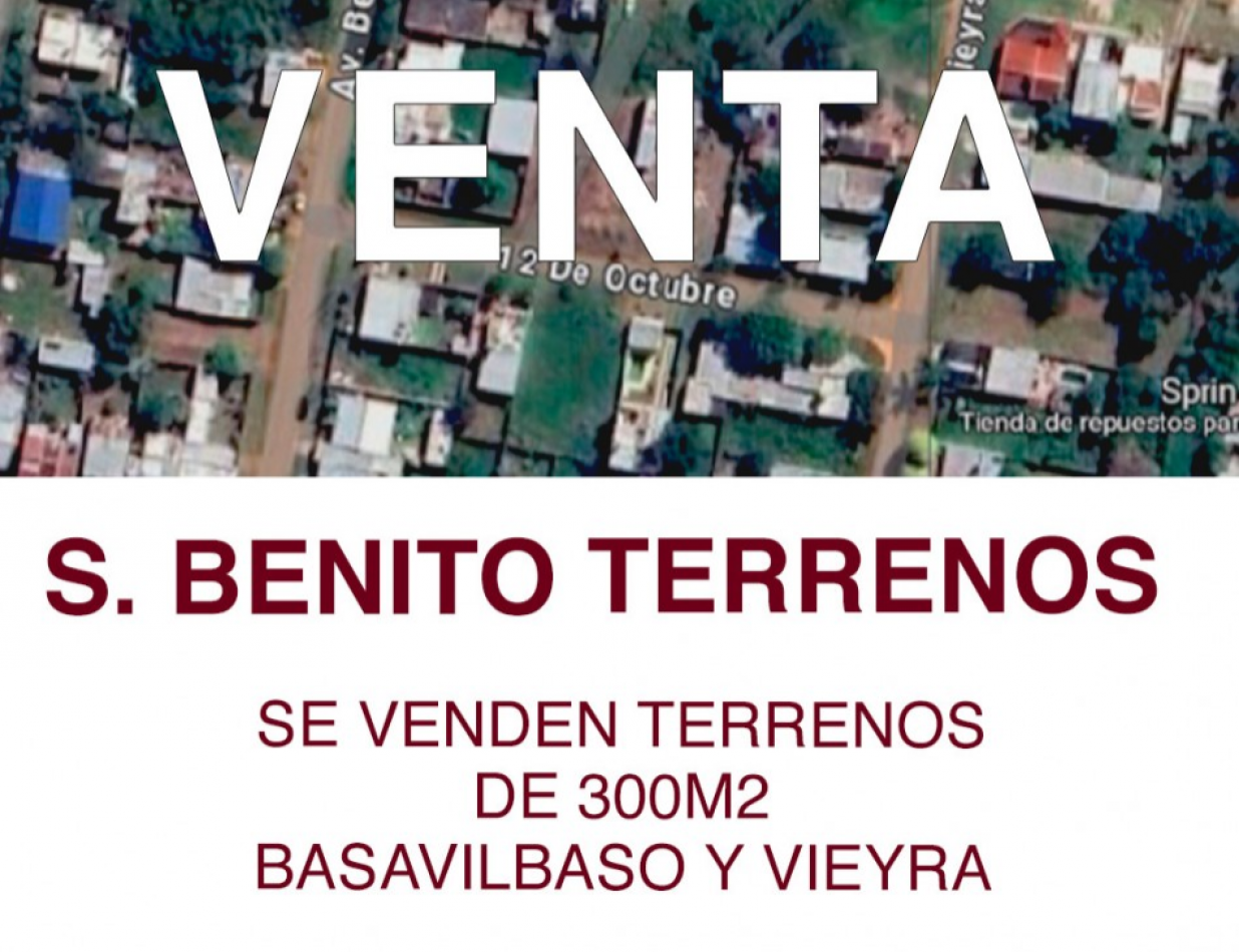 SE VENDEN TERRENOS EN SAN BENITO