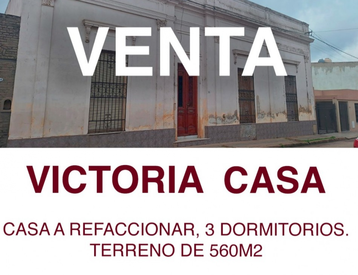 SE VENDE CASA EN VICTORIA