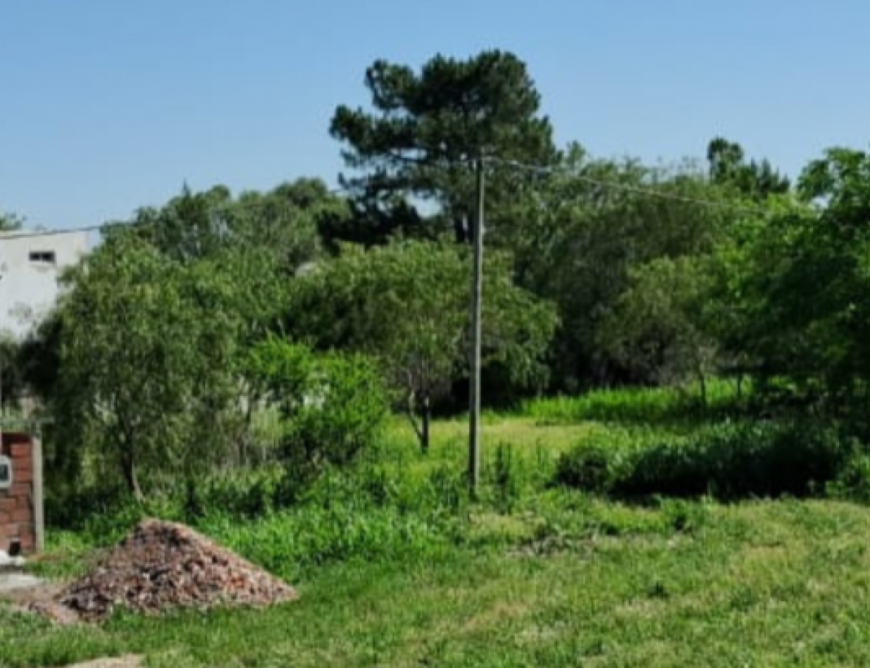 SE VENDE TERRENO DE 600M2 EN SAUCE MONTRULL