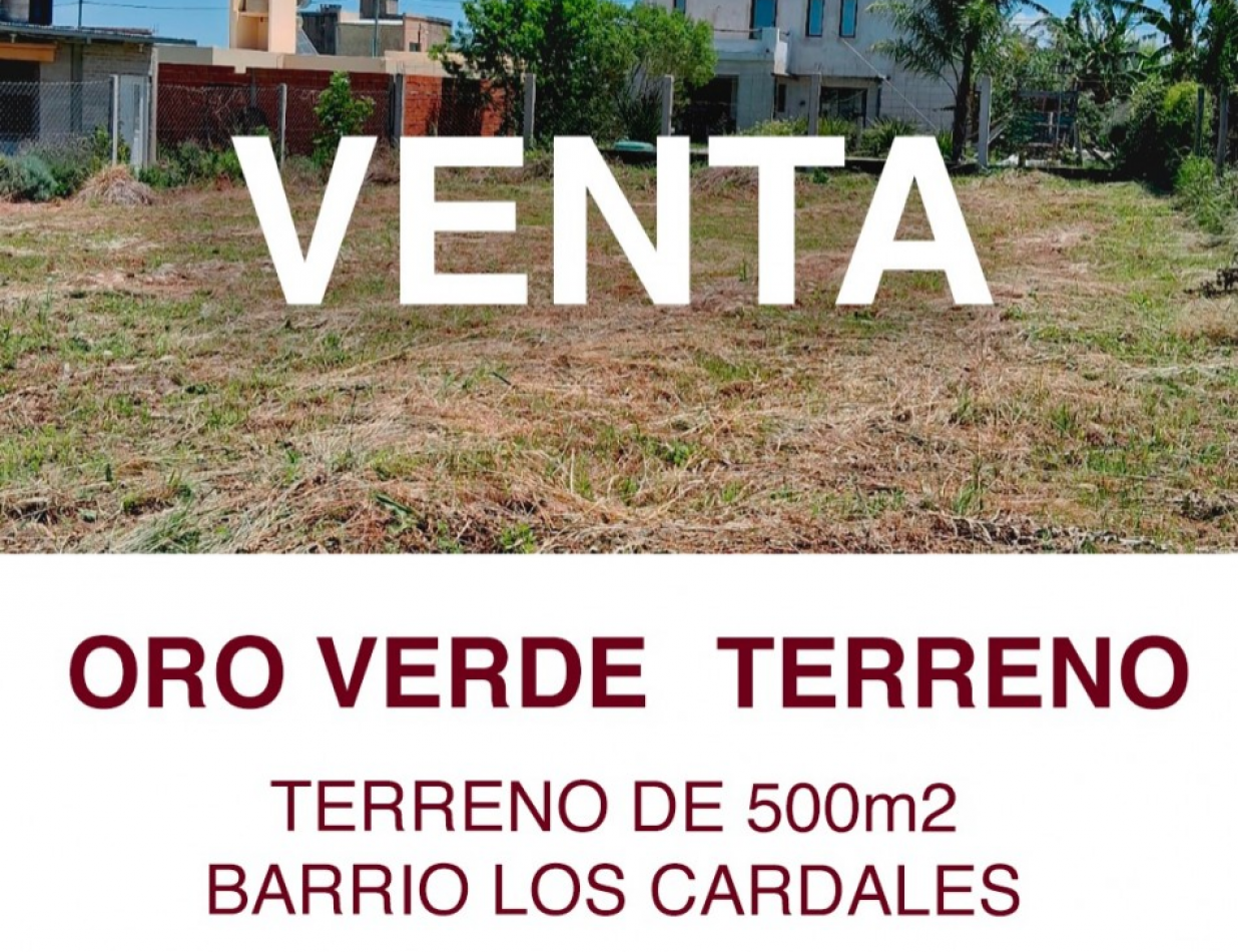 Terreno en venta ! Loteo Cardales 