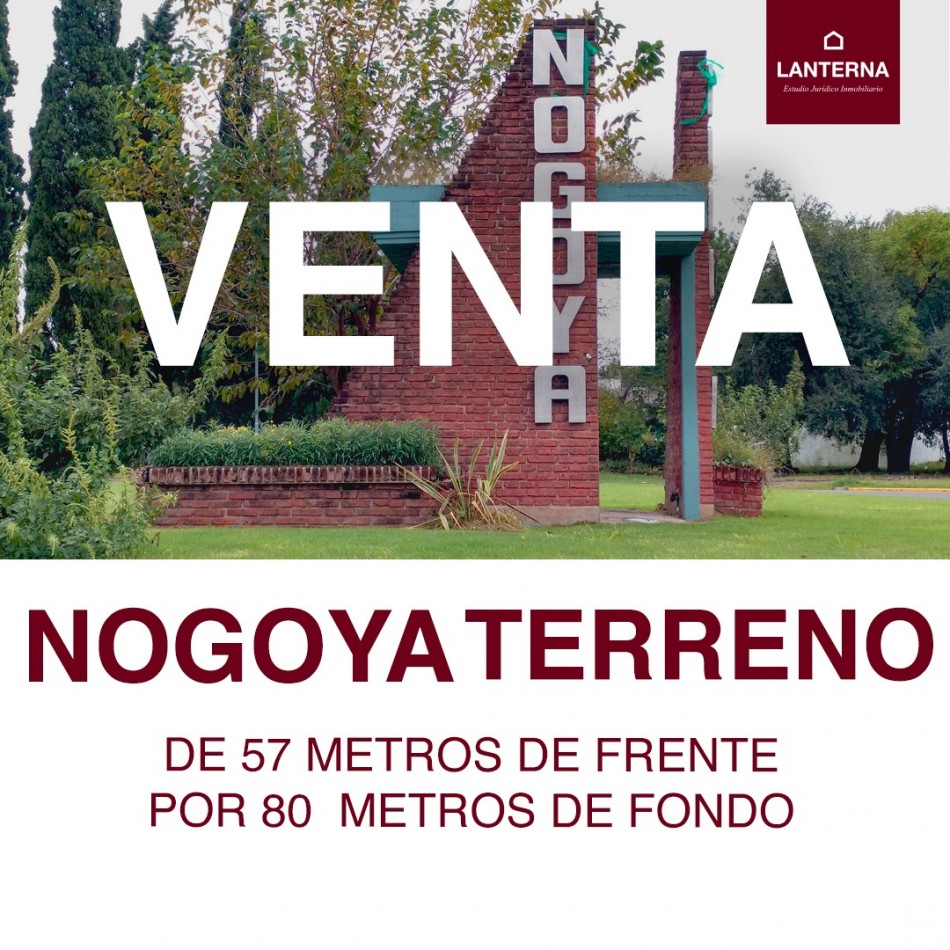 se vende terreno de 57x80