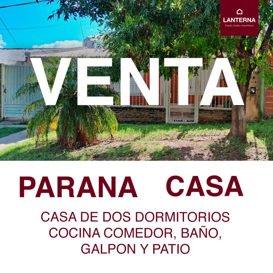 Vendo casa en Bo Mercantil