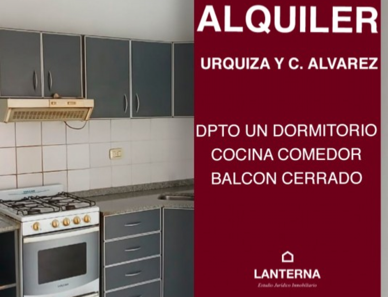 SE ALQUILA DPTO UN DORMITORIO