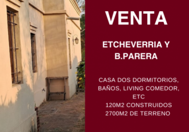 SE VENDE CASA ZONA LA TOMA