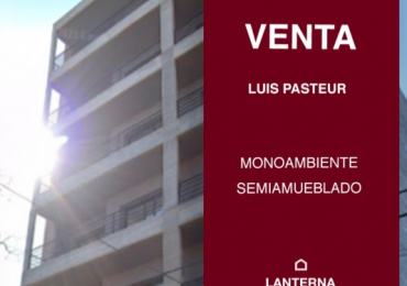 Se vende Monoambiente Semi amoblado