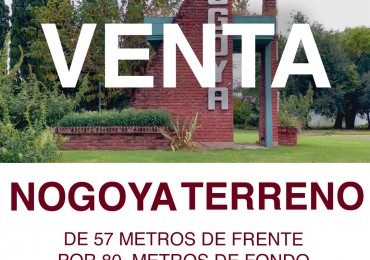 se vende terreno de 57x80