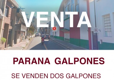 SE VENDEN GALPONES CENTRICOS JUNTOS O SEPARADOS