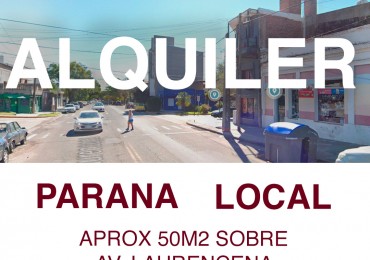 Alquilo local comercial